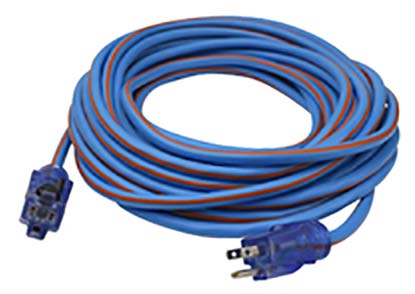 Arctic Blue All-Weather Locking Extension Cord